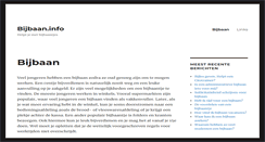 Desktop Screenshot of bijbaan.info